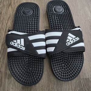 Adidas Black Slide Sandals